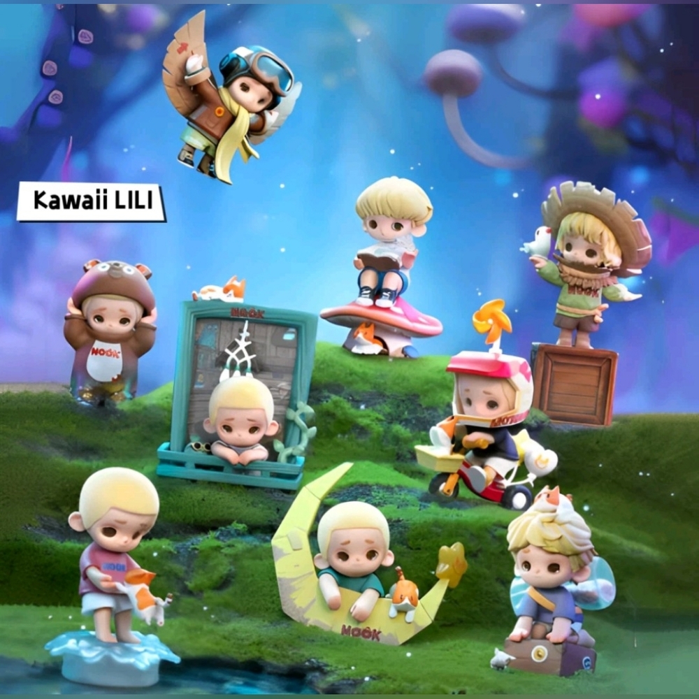 New 52Toys Nook Little World Series Blind Box Confirmed Figure - Picture 2 of 9